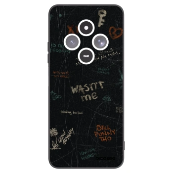 Picasee Xiaomi Redmi 14C Hülle - Schwarzes Silikon - CONFESSION