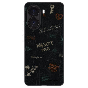 Picasee Xiaomi Poco X7 Pro 5G Hülle - Schwarzes Silikon - CONFESSION