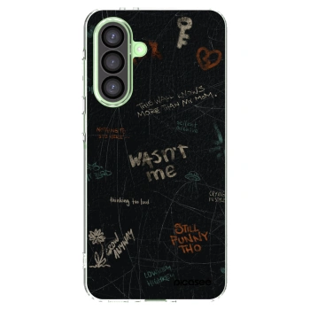 Picasee Samsung Galaxy A26 5G A266B Hülle - Transparentes Silikon - CONFESSION