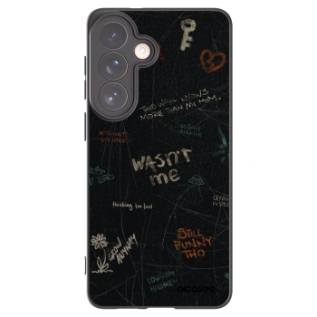 Picasee Samsung Galaxy S26+ Hülle - Schwarzes Silikon - CONFESSION