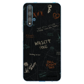 Picasee Huawei Nova 5T Hülle - Transparentes Silikon - CONFESSION