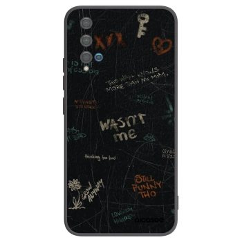 Picasee Huawei Nova 5T Hülle - Schwarzes Silikon - CONFESSION