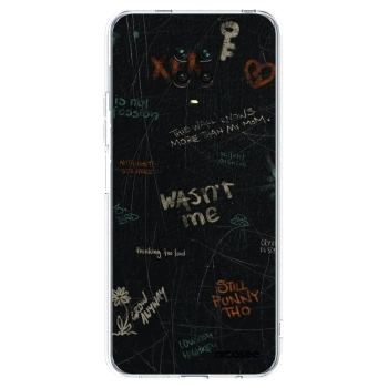 Picasee Xiaomi Redmi Note 9 Pro Hülle - Transparentes Silikon - CONFESSION