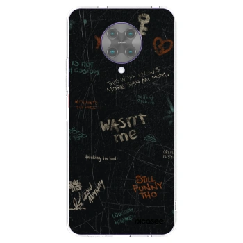 Picasee Xiaomi Poco F2 Pro Hülle - Transparentes Silikon - CONFESSION