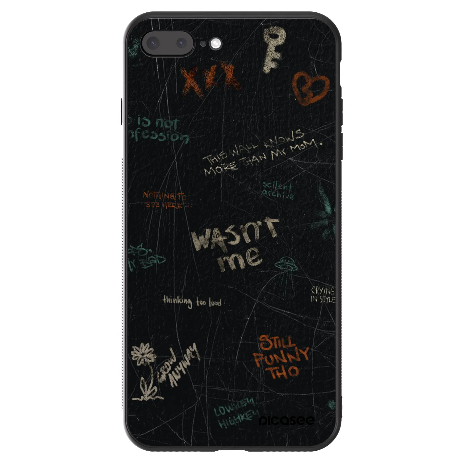 Picasee ULTIMATE CASE für Apple iPhone 8 Plus - CONFESSION