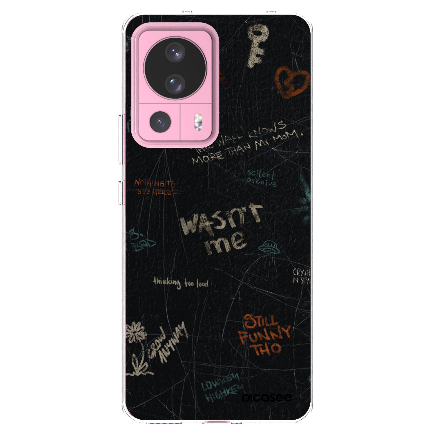 Picasee Xiaomi 13 Lite Hülle - Transparentes Silikon - CONFESSION