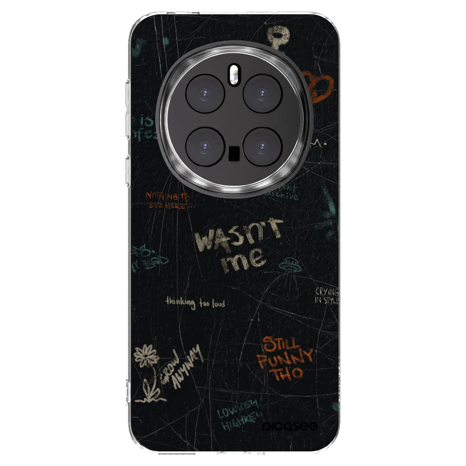 Picasee Honor Magic7 Pro 5G Hülle - Transparentes Silikon - CONFESSION