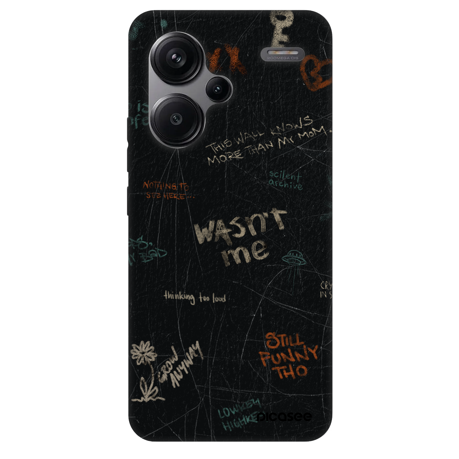 Picasee Fashion Case für Xiaomi Redmi Note 13 Pro+ 5G - CONFESSION