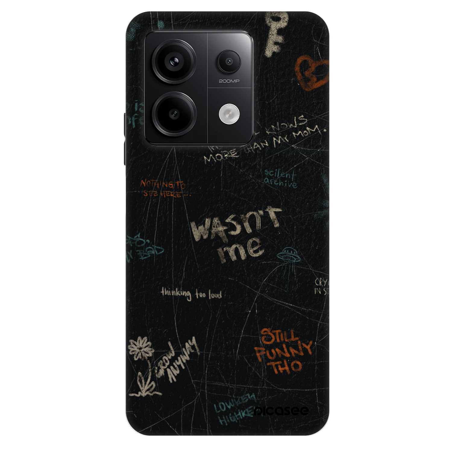 Picasee Fashion Case für Xiaomi Redmi Note 13 Pro 5G - CONFESSION