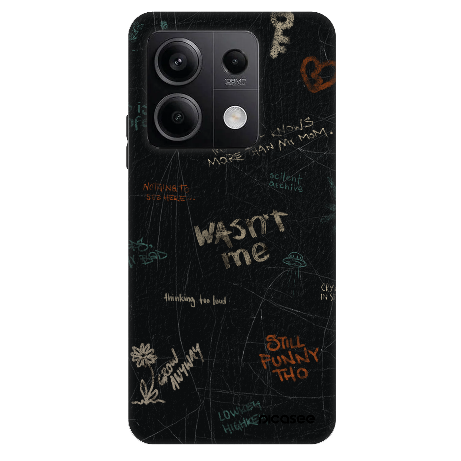 Picasee Fashion Case für Xiaomi Redmi Note 13 5G - CONFESSION