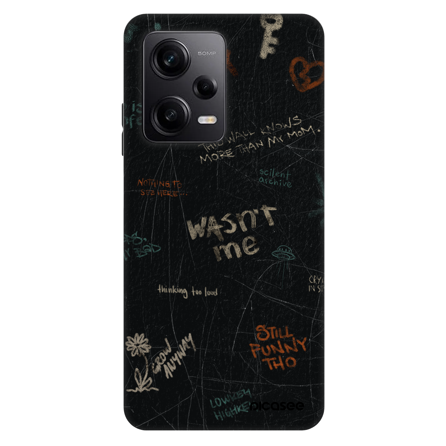 Picasee Fashion Case für Xiaomi Redmi Note 12 Pro 5G - CONFESSION