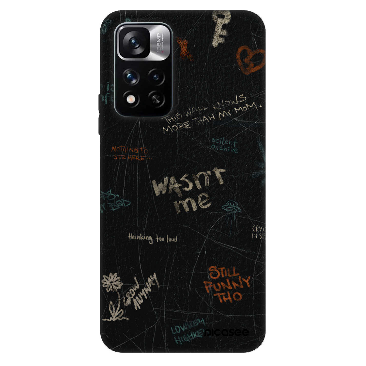 Picasee Fashion Case für Xiaomi Redmi Note 11 Pro - CONFESSION