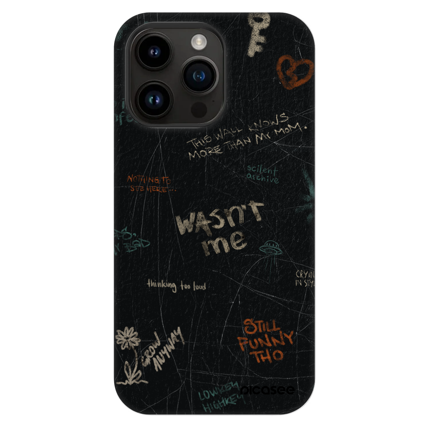 Picasee Fashion Case MagSafe für Apple iPhone 14 Pro Max - CONFESSION