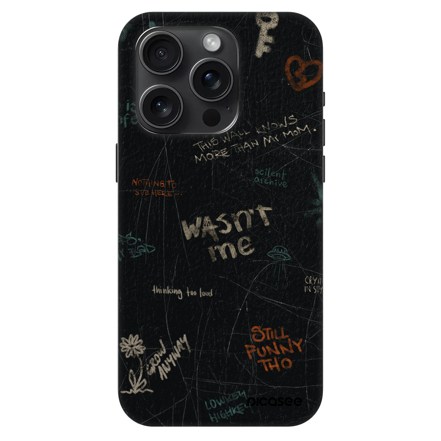 Picasee Fashion Case MagSafe für Apple iPhone 15 Pro - CONFESSION