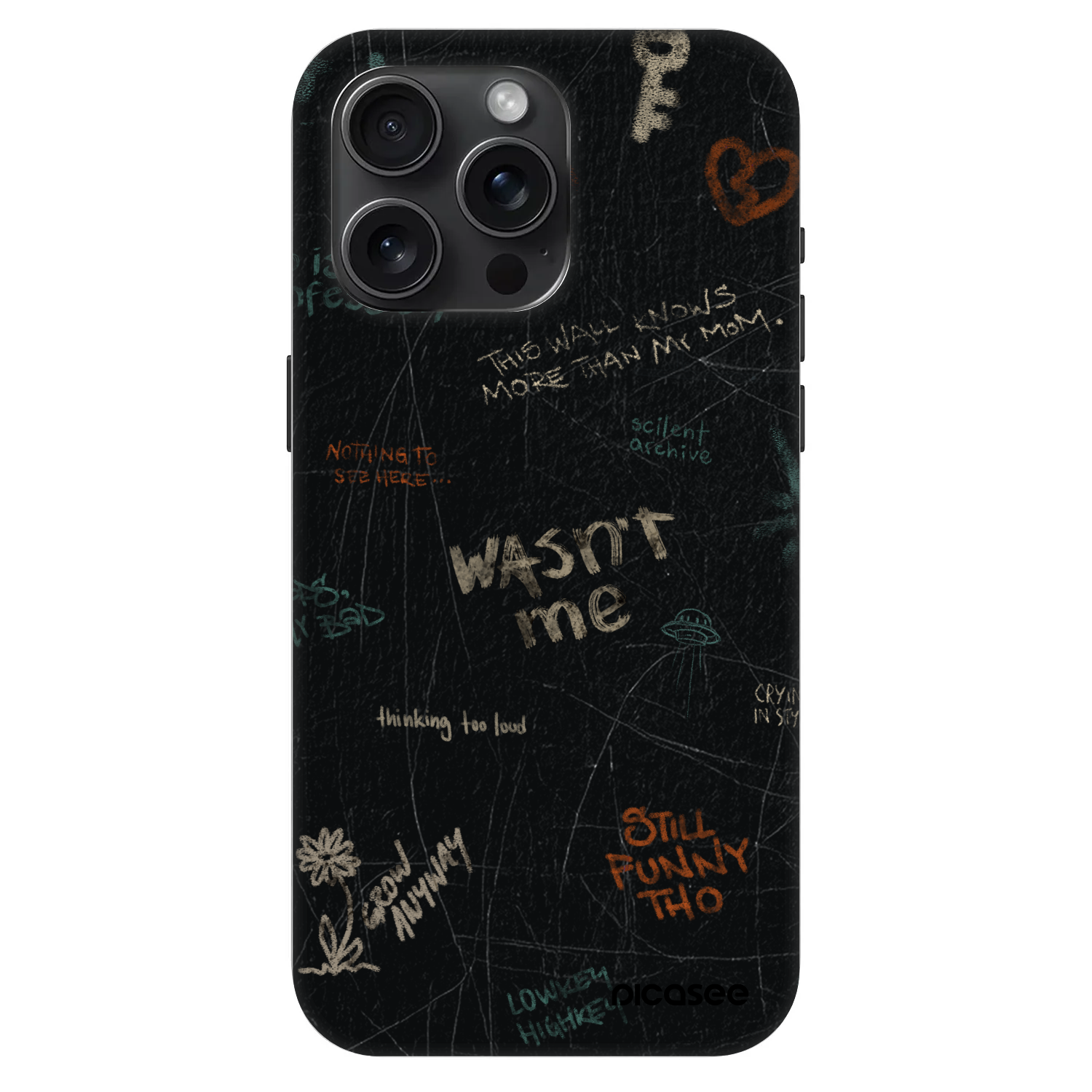 Picasee Fashion Case MagSafe für Apple iPhone 15 Pro Max - CONFESSION