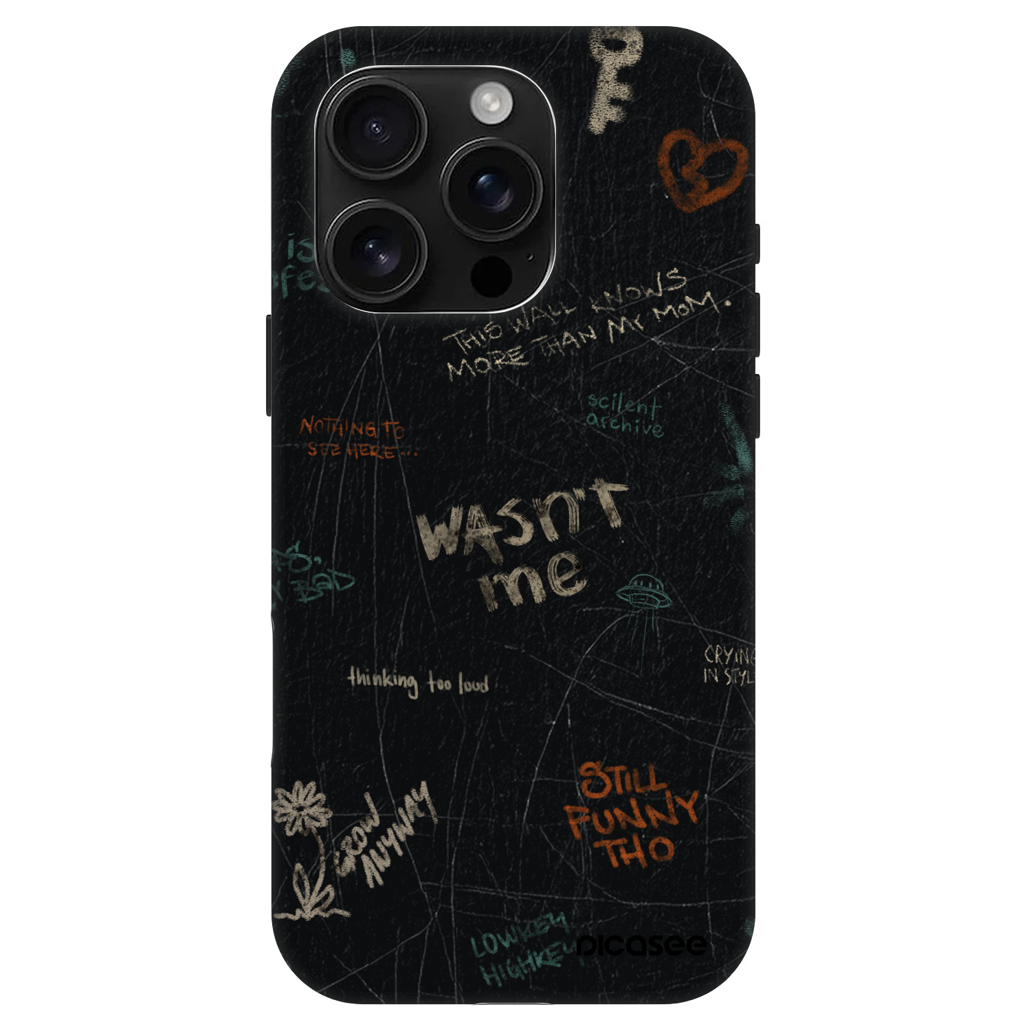 Picasee Fashion Case MagSafe für Apple iPhone 16 Pro - CONFESSION