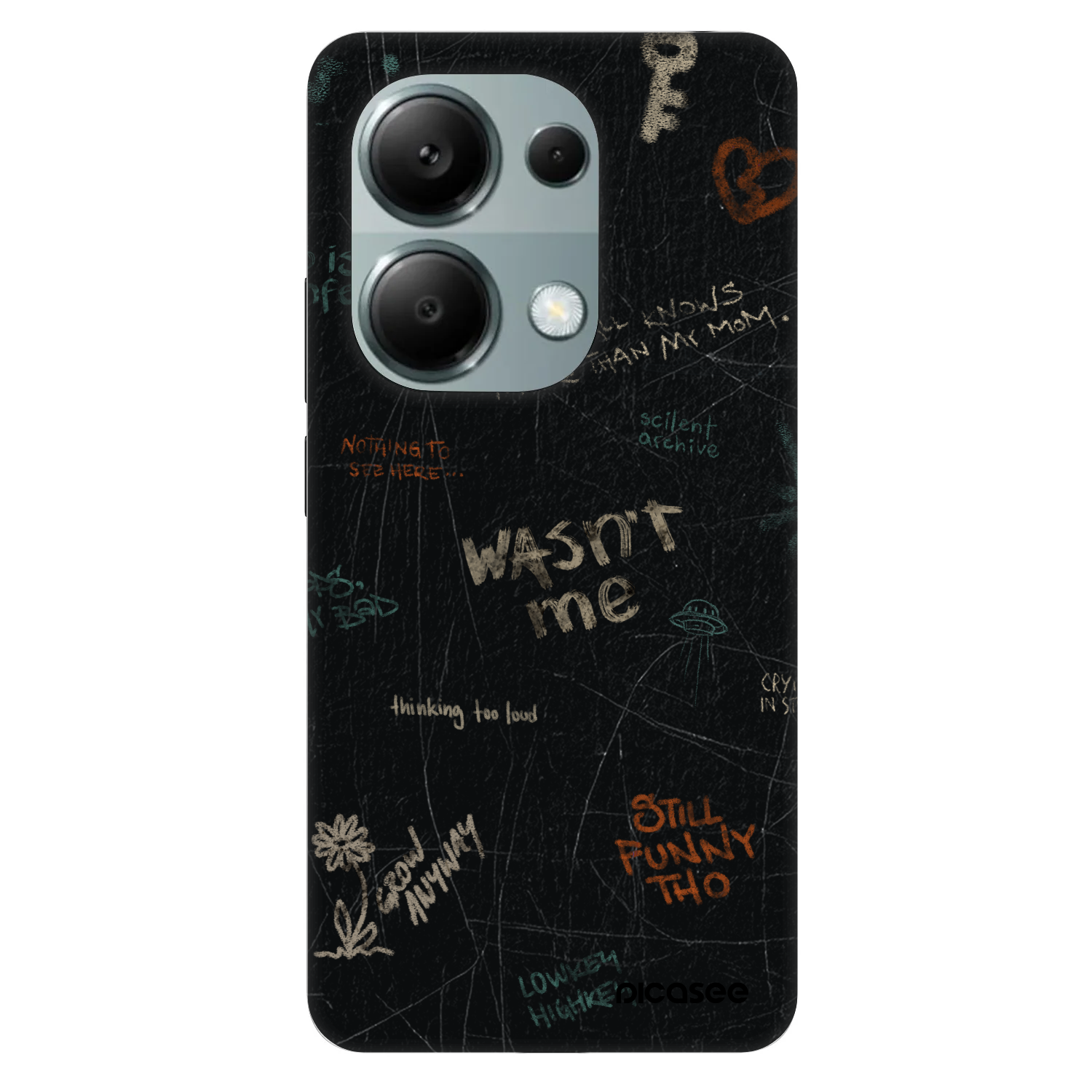 Picasee Fashion Case für Xiaomi Redmi Note 13 Pro 4G - CONFESSION