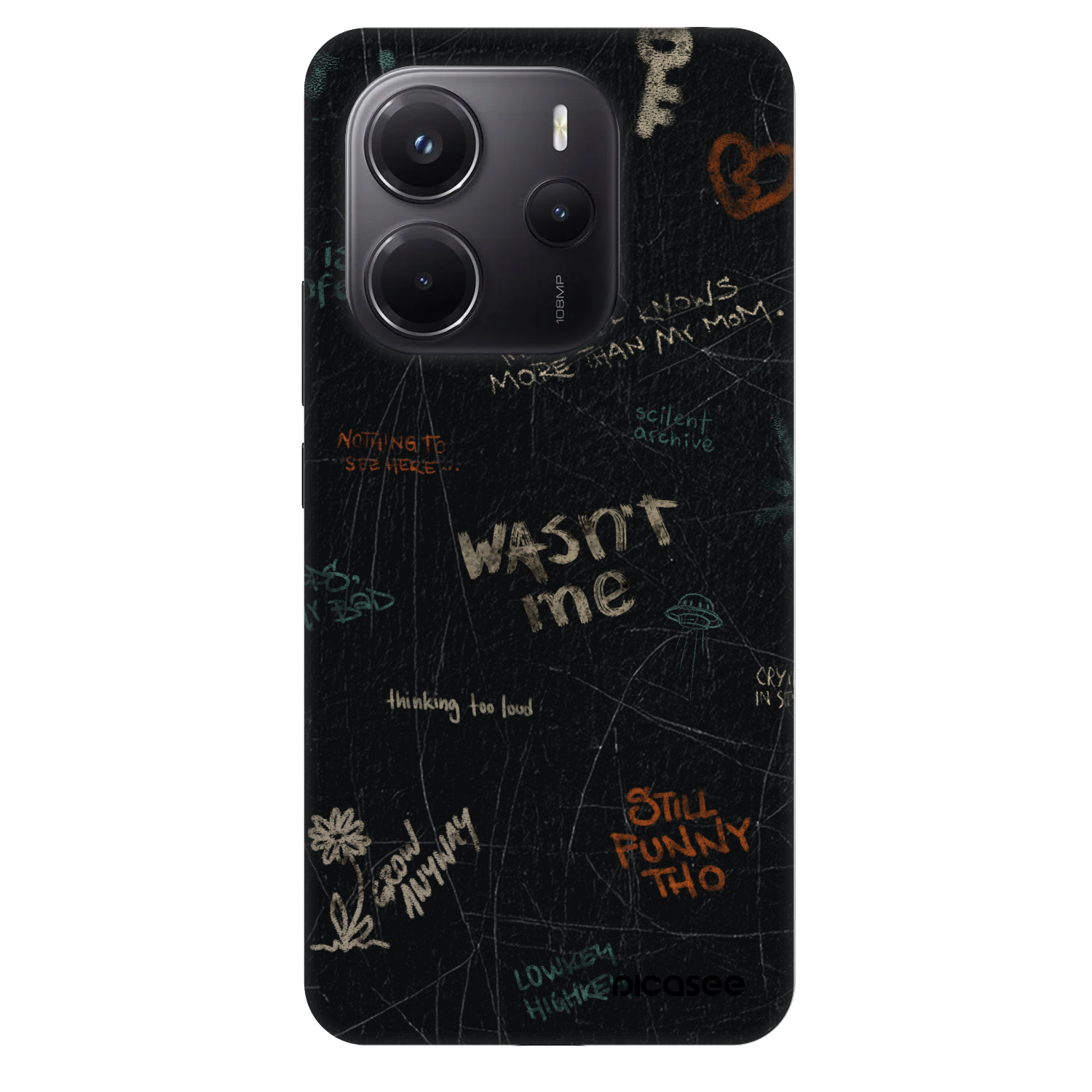 Picasee Fashion Case für Xiaomi Redmi Note 14 4G - CONFESSION