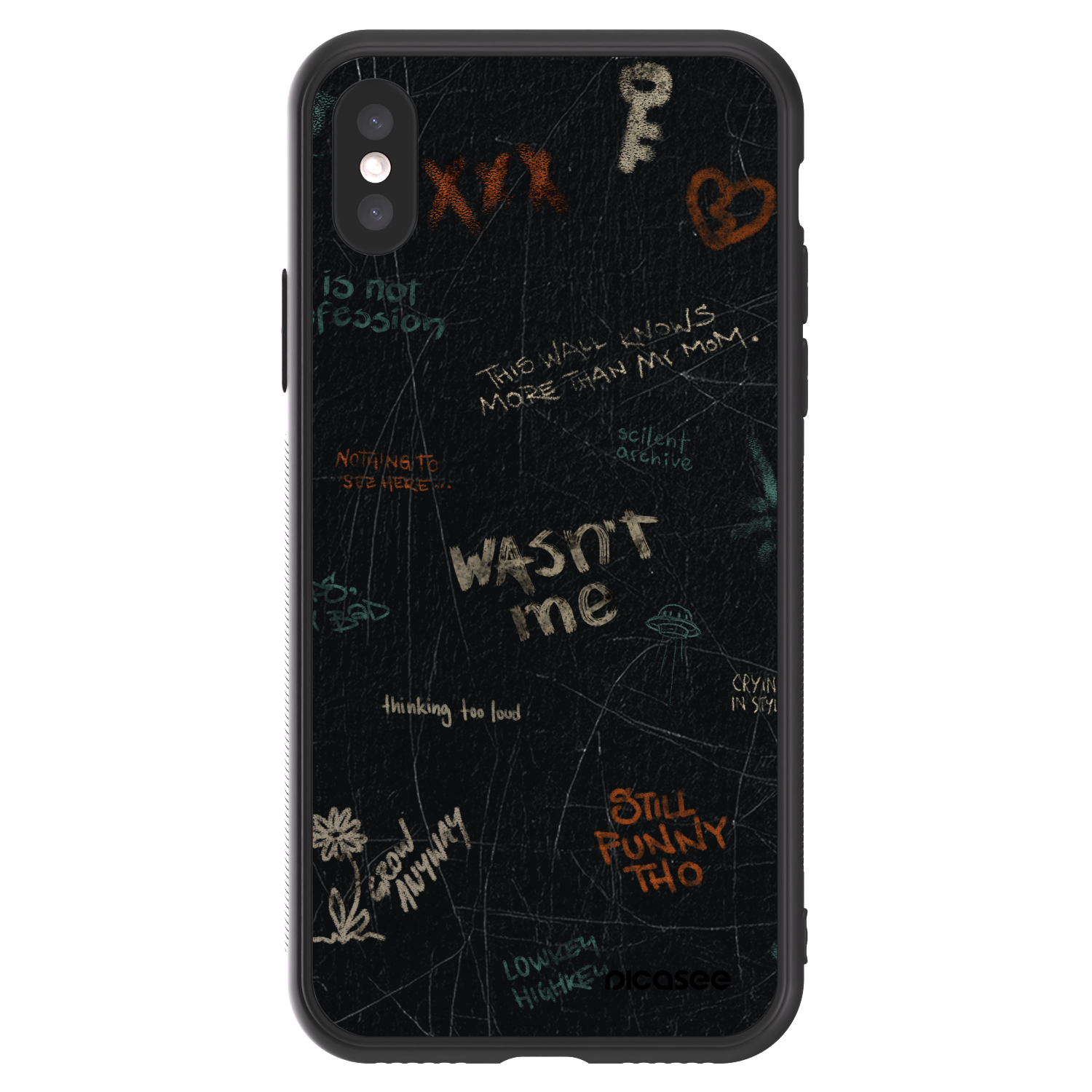 Picasee ULTIMATE CASE für Apple iPhone X/XS - CONFESSION