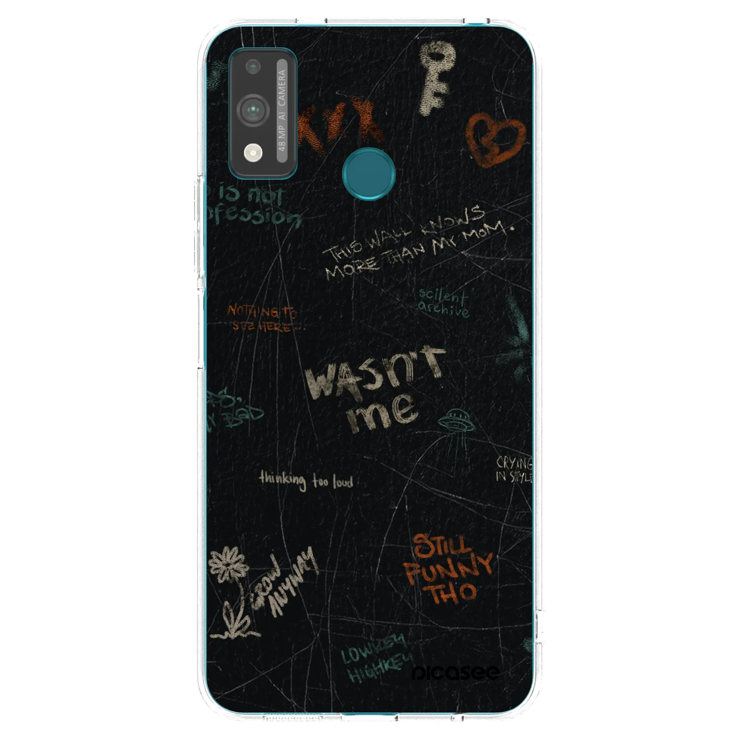 Picasee Honor 9X Lite Hülle - Transparentes Silikon - CONFESSION