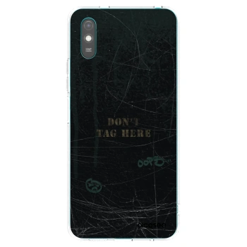 Picasee Xiaomi Redmi 9A Hülle - Transparentes Silikon - DON´T TAG