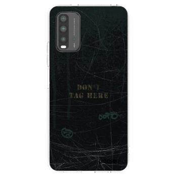 Picasee Xiaomi Redmi 9T Hülle - Transparentes Silikon - DON´T TAG
