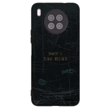 Picasee Huawei Nova 8i Hülle - Schwarzes Silikon - DON´T TAG