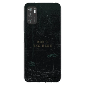 Picasee Xiaomi Poco M3 Pro 5G Hülle - Transparentes Silikon - DON´T TAG