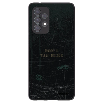 Picasee Samsung Galaxy A53 5G A536 Hülle - Schwarzes Silikon - DON´T TAG