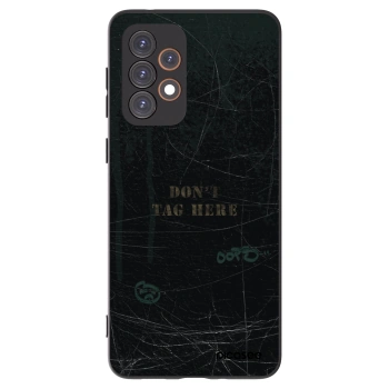 Picasee Samsung Galaxy A33 5G A336 Hülle - Schwarzes Silikon - DON´T TAG