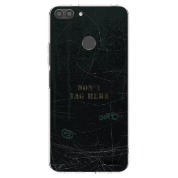 Picasee Huawei P Smart Hülle - Transparentes Silikon - DON´T TAG