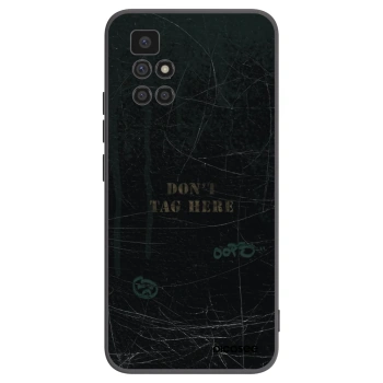 Picasee Xiaomi Redmi 10 (2022) Hülle - Schwarzes Silikon - DON´T TAG