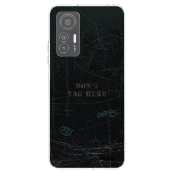 Picasee Xiaomi 12 Lite Hülle - Transparentes Silikon - DON´T TAG