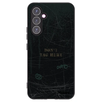 Picasee Samsung Galaxy A54 5G A546B Hülle - Schwarzes Silikon - DON´T TAG