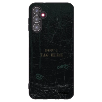 Picasee Samsung Galaxy A14 4G A145R Hülle - Schwarzes Silikon - DON´T TAG