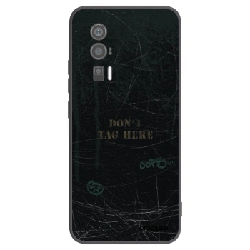 Picasee Xiaomi Poco F5 Pro 5G Hülle - Schwarzes Silikon - DON´T TAG