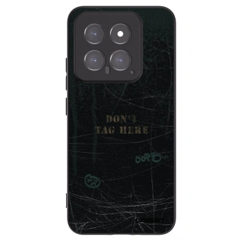 Picasee Xiaomi 14 Hülle - Schwarzes Silikon - DON´T TAG