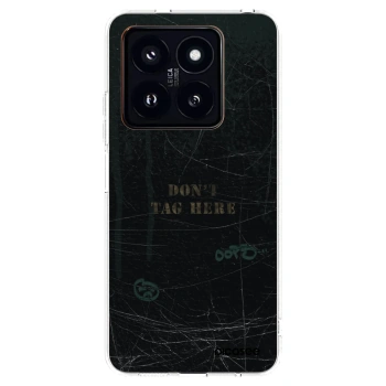 Picasee Xiaomi 14 Pro Hülle - Transparentes Silikon - DON´T TAG