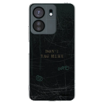 Picasee Xiaomi Redmi 13C 4G Hülle - Transparentes Silikon - DON´T TAG