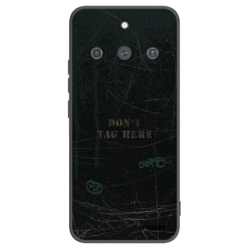 Picasee Realme 11 Pro+ Hülle - Schwarzes Silikon - DON´T TAG