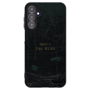 Picasee Samsung Galaxy A15 A155F 4G Hülle - Schwarzes Silikon - DON´T TAG