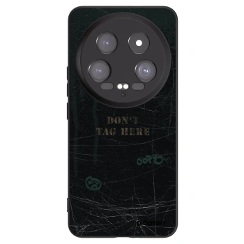 Picasee Xiaomi 14 Ultra Hülle - Schwarzes Silikon - DON´T TAG