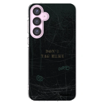 Picasee Samsung Galaxy A55 5G A556B Hülle - Transparentes Silikon - DON´T TAG