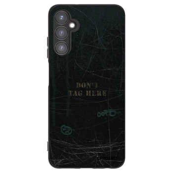 Picasee Samsung Galaxy A05s A057G Hülle - Schwarzes Silikon - DON´T TAG
