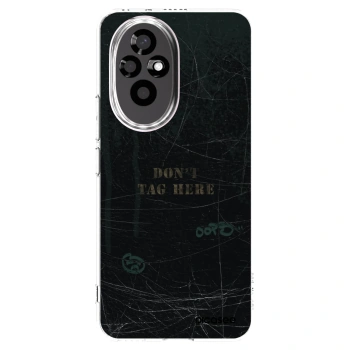 Picasee Honor 200 Pro 5G Hülle - Transparentes Silikon - DON´T TAG