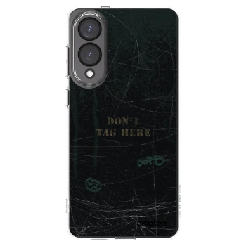 Picasee Samsung Galaxy S25 Edge 5G Hülle - Transparentes Silikon - DON´T TAG