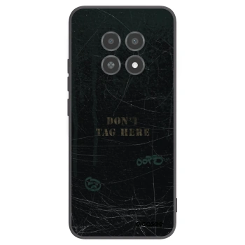 Picasee Realme 12X Hülle - Schwarzes Silikon - DON´T TAG