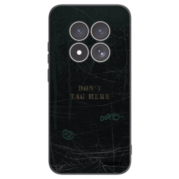 Picasee Xiaomi Redmi Note 15 Pro 4G Hülle - Schwarzes Silikon - DON´T TAG