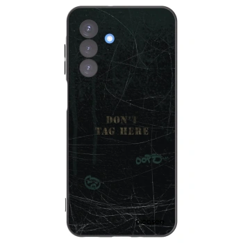 Picasee Samsung Galaxy A17 5G Hülle - Schwarzes Silikon - DON´T TAG