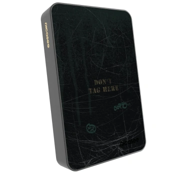 Picasee Powerbank mit MagSafe 10 000 mAh Grau - DON´T TAG